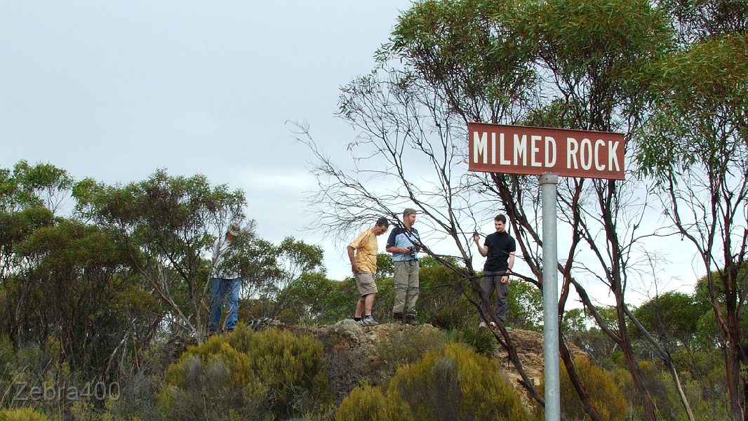 25-Some of the convoy tackle Milmed Rock.JPG